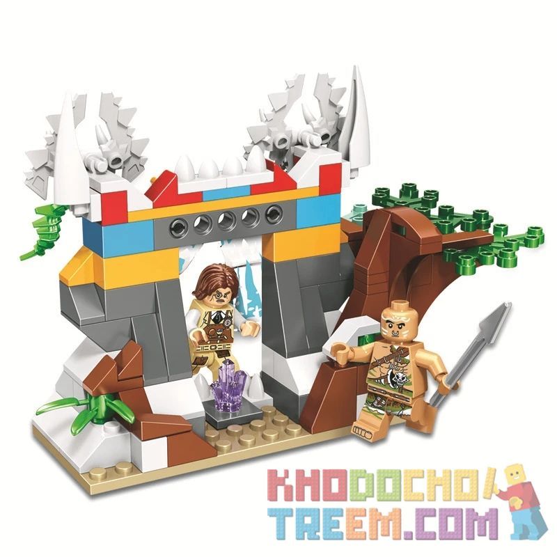 Winner 8048 non  HORDE CUNG CẤP TÀU bộ đồ chơi xếp lắp ráp ghép mô hình Jurassic World DINOSAUR TRIBE SUPPLY SHIP Thế Giới Khủng Long 272 khối