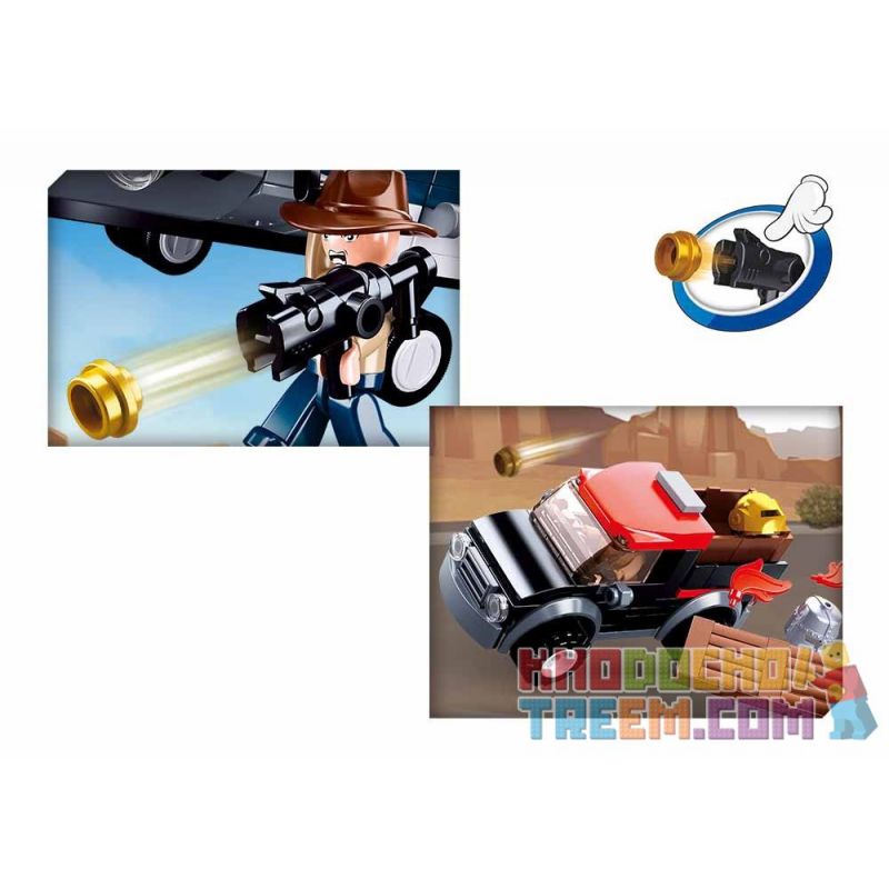 SLUBAN M38-B0656 B0656 0656 M38B0656 38-B0656 non  TRỰC THĂNG CÁNH QUẠT CẢNH SÁT bộ đồ chơi xếp lắp ráp ghép mô hình Police POLICE POTORCRAFT 285 khối