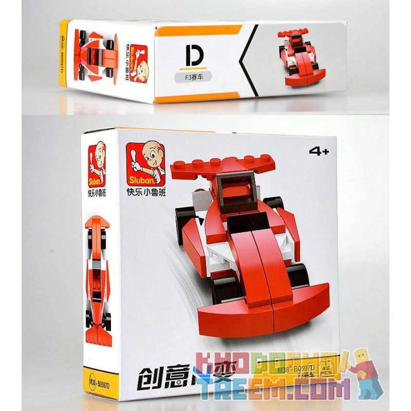 SLUBAN M38 non  XE THỂ THAO MUI TRẦN 4 MÀU VÀNG ĐỊA HÌNH XANH ĐẦU KÉO ĐUA F3 ĐỎ bộ đồ chơi xếp lắp ráp ghép mô hình Creator Sáng Tạo 196 khối SLUBAN M38 non  XE THỂ THAO MUI TRẦN 4 MÀU VÀNG ĐỊA HÌNH XANH ĐẦU KÉO ĐUA F3 ĐỎ bộ đồ chơi xếp lắp ráp ghép mô hình Creator Sáng Tạo 196 khối