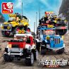 SLUBAN M38-B0663A B0663A 0663A M38B0663A 38-B0663A non  CONQUEROR ĐÌNH CHỈ XE ĐỊA HÌNH bộ đồ chơi xếp lắp ráp ghép mô hình Speed Champions Racing Cars CONQUEROR OFF ROAD CAR WITH SUSPENSION Đua Xe Công Thức 149 khối