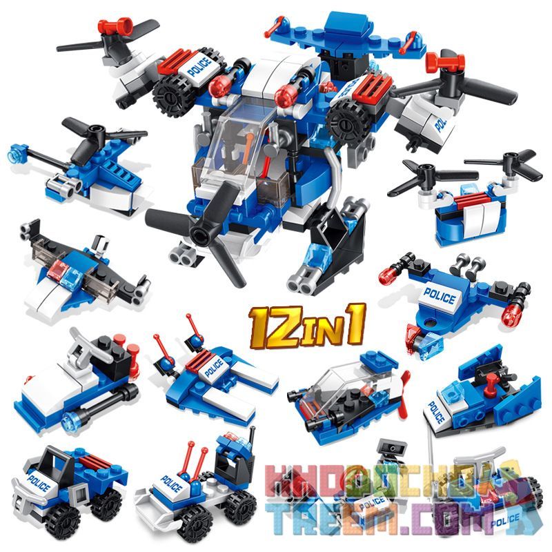 PanlosBrick 681008H 681008I 681008J 681008K 681008L 681008A 681008B 681008C 681008D 681008E 681008F 681008G Panlos Brick 681008H 681008I 681008J 681008K 681008L 681008A 681008B 681008C 681008D 681008E 681008F 681008G non  MÁY BAY TUẦN TRA CẢNH SÁT 12 TRONG bộ đồ chơi xếp lắp ráp ghép mô hình Police 251 khối