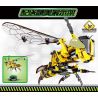SEMBO 703200 non  CON ONG bộ đồ chơi xếp lắp ráp ghép mô hình  TECHNIQUE HONEYBEE Kỹ Thuật Công Nghệ Cao Mô Hình Phương Tiện 236 khối