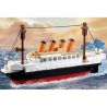 SLUBAN M38-B0576 B0576 0576 M38B0576 38-B0576 non  TÀU TITANIC NHỎ bộ đồ chơi xếp lắp ráp ghép mô hình 194 khối