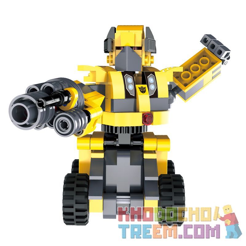 DOUBLEE CADA C52020 52020 non Lego ROBOT ONG BẮP CÀY QUAY LẠI bộ đồ chơi xếp lắp ráp ghép mô hình Transformers HORNET ROBOT Robot Đại Chiến Người Máy Biến Hình 267 khối