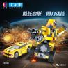 DOUBLEE CADA C52020 52020 non  ROBOT ONG BẮP CÀY QUAY LẠI bộ đồ chơi xếp lắp ráp ghép mô hình Transformers HORNET ROBOT Robot Đại Chiến Người Máy Biến Hình 267 khối