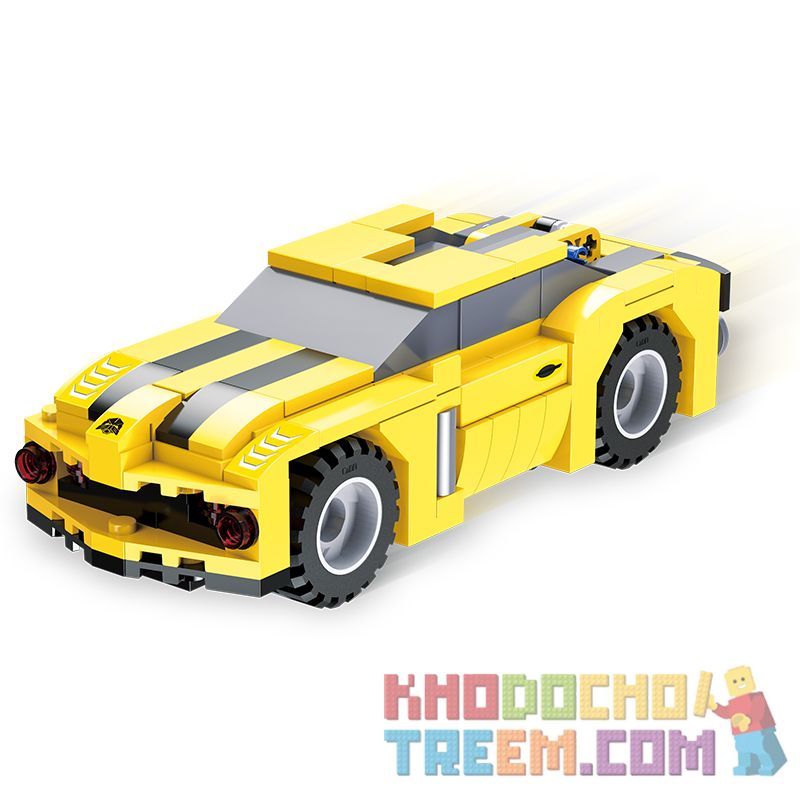 DOUBLEE CADA C52020 52020 non  ROBOT ONG BẮP CÀY QUAY LẠI bộ đồ chơi xếp lắp ráp ghép mô hình Transformers HORNET ROBOT Robot Đại Chiến Người Máy Biến Hình 267 khối