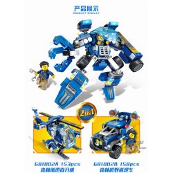 PanlosBrick 681002A 681002B 681002C 681002D Panlos Brick 681002A 681002B 681002C 681002D non  MÁY BAY TUẦN TRA RỪNG XE ĐỊA HÌNH HUMMER CẢNH SÁT bộ đồ chơi xếp lắp ráp ghép mô hình Police 155 khối