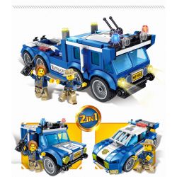 PanlosBrick 681002A 681002B 681002C 681002D Panlos Brick 681002A 681002B 681002C 681002D non  MÁY BAY TUẦN TRA RỪNG XE ĐỊA HÌNH HUMMER CẢNH SÁT bộ đồ chơi xếp lắp ráp ghép mô hình Police 155 khối