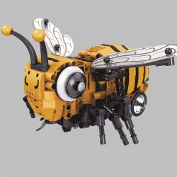 Winner 7110 Xếp hình kiểu Lego TECHNIC Honeybee Electric Technology Assembly Con Ong Nhỏ 285 khối có động cơ pin