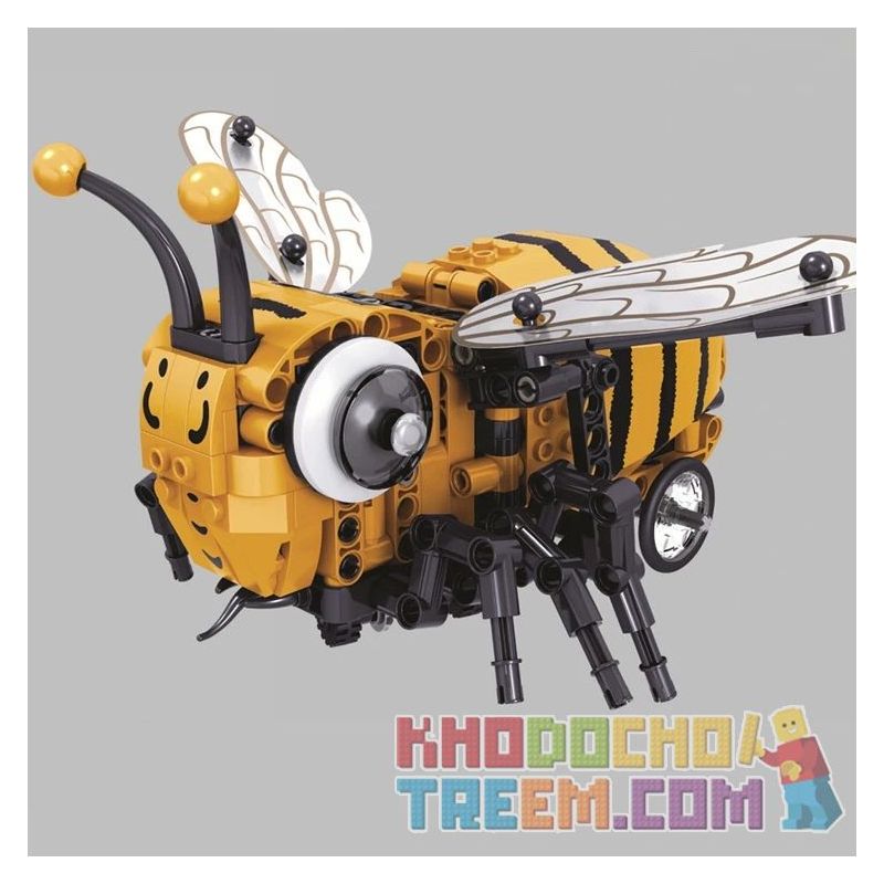 Winner 7110 Xếp hình kiểu Lego TECHNIC Honeybee Electric Technology Assembly Con Ong Nhỏ 285 khối có động cơ pin Winner 7110 Xếp hình kiểu Lego TECHNIC Honeybee Electric Technology Assembly Con Ong Nhỏ 285 khối có động cơ pin