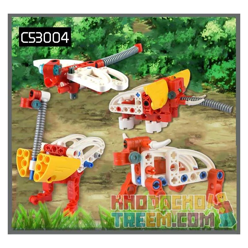 DOUBLEE CADA C53004 53004 non Lego SÁNG TẠO bộ đồ chơi xếp lắp ráp ghép mô hình Technic CREATOR Kỹ Thuật Công Nghệ Cao Mô Hình Phương Tiện 50 khối