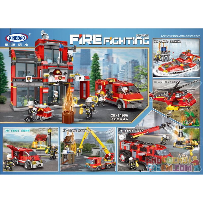 XINGBAO XB-14001 14001 XB14001 non  LOẠI BỎ TỔ ONG bộ đồ chơi xếp lắp ráp ghép mô hình Fire Rescure FIRE FIGHTING EXTERMINATE THE HONEYCOMB Cứu Hỏa 218 khối XINGBAO XB-14001 14001 XB14001 non  LOẠI BỎ TỔ ONG bộ đồ chơi xếp lắp ráp ghép mô hình Fire Rescure FIRE FIGHTING EXTERMINATE THE HONEYCOMB Cứu Hỏa 218 khối