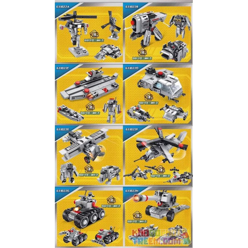 PanlosBrick 633022A 633022B 633022C 633022D 633022E 633022F 633022G 633022H Panlos Brick 633022A 633022B 633022C 633022D 633022E 633022F 633022G 633022H non  MÁY BAY VẬN TẢI OSPREY TỔ HỢP 8IN1 bộ đồ chơi xếp lắp ráp ghép mô hình Military Army CONVEROR Quân Sự Bộ Đội