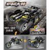QIHUI 5801 non  XE MÔ TÔ HARLEY KÉO LẠI bộ đồ chơi xếp lắp ráp ghép mô hình  Kỹ Thuật Công Nghệ Cao Mô Hình Phương Tiện 183 khối