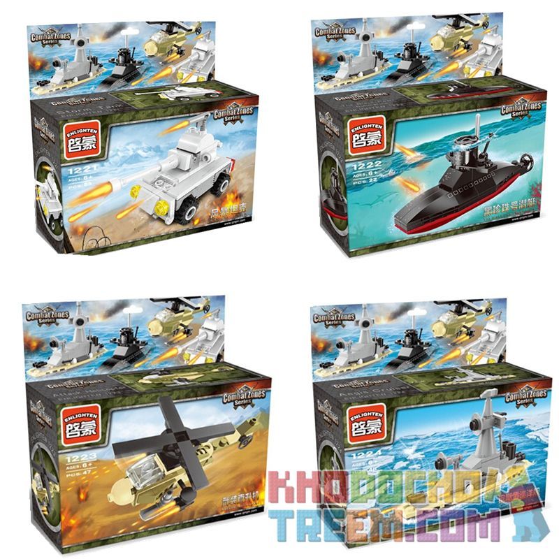 Enlighten 1221 1222 1223 1224 Qman 1221 1222 1223 1224 KEEPPLEY 1221 1222 1223 1224 Xếp hình kiểu Lego MINI MODULAR Mini Military 4 Types: Storm Tank, Black Pearl Submarine, Gunship, Aegis Cruiser Quâ Enlighten 1221 1222 1223 1224 Qman 1221 1222 1223 1224 KEEPPLEY 1221 1222 1223 1224 Xếp hình kiểu Lego MINI MODULAR Mini Military 4 Types: Storm Tank, Black Pearl Submarine, Gunship, Aegis Cruiser Quâ