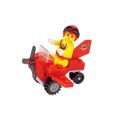 Enlighten 1207 Qman 1207 non Lego MÁY BAY NHỎ bộ đồ chơi xếp lắp ráp ghép mô hình Friends GIRLS LITTLE CAR Các Bạn Gái 25 khối