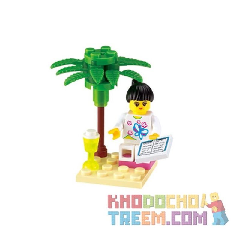 Enlighten 1208 Qman 1208 KEEPPLEY 1208 Xếp hình kiểu Lego FRIENDS Girl Reading Cô gái đọc sách 20 khối Enlighten 1208 Qman 1208 KEEPPLEY 1208 Xếp hình kiểu Lego FRIENDS Girl Reading Cô gái đọc sách 20 khối