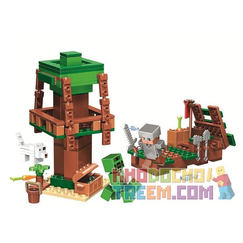 Bela 11131 Lari 11131 Xếp hình kiểu Lego MINECRAFT My World Scenes Cảnh 161 khối Bela 11131 Lari 11131 Xếp hình kiểu Lego MINECRAFT My World Scenes Cảnh 161 khối