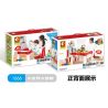 SEMBO 1666 non  BÀN HỌC ĐA NĂNG bộ đồ chơi xếp lắp ráp ghép mô hình Gear LEARNING DESK Đồ Lắp Ghép