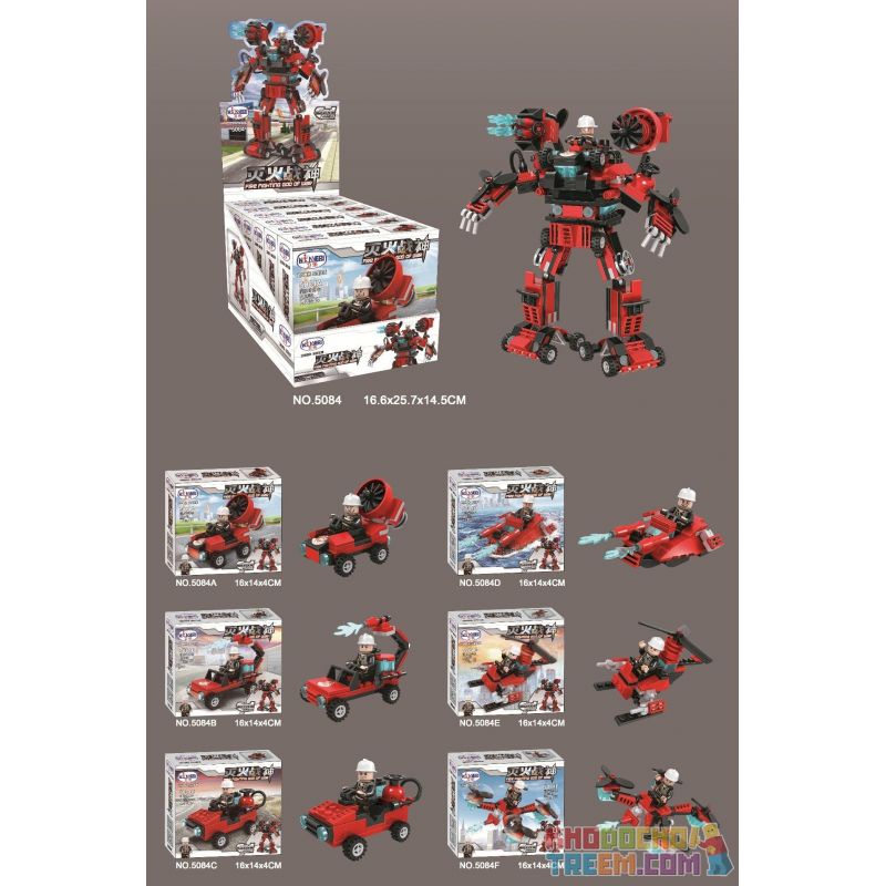 WINNER JEMLOU 5084 5084A 5084B 5084C 5084D 5084E 5084F Xếp hình kiểu Lego GOD OF WAR God Of Fire Fighting Six In One Mech God of Fire Fighting Six in One Mech gồm 6 hộp nhỏ WINNER JEMLOU 5084 5084A 5084B 5084C 5084D 5084E 5084F Xếp hình kiểu Lego GOD OF WAR God Of Fire Fighting Six In One Mech God of Fire Fighting Six in One Mech gồm 6 hộp nhỏ