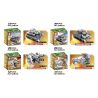SEMBO 101006 101007 101008 101009 101010 101001 101002 101003 101004 101005 non  THIẾT GIÁP HẠM LỚP IOWA CỦA HOA KỲ 10IN1 bộ đồ chơi xếp lắp ráp ghép mô hình Empires Of Steel Đế Chế Thép 240 khối