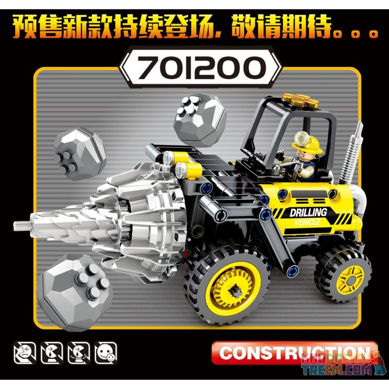 SEMBO 701201 non  CON LĂN TRỐNG ĐÔI bộ đồ chơi xếp lắp ráp ghép mô hình  TECHINQUE Kỹ Thuật Công Nghệ Cao Mô Hình Phương Tiện 235 khối SEMBO 701201 non  CON LĂN TRỐNG ĐÔI bộ đồ chơi xếp lắp ráp ghép mô hình  TECHINQUE Kỹ Thuật Công Nghệ Cao Mô Hình Phương Tiện 235 khối