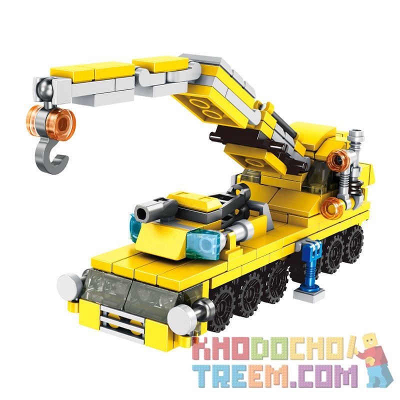 PanlosBrick 633031F 633031G 633031H 633031I 633031J 633031A 633031B 633031C 633031D 633031E Panlos Brick 633031F 633031G 633031H 633031I 633031J 633031A 633031B 633031C 633031D 633031E non  CẦN TRỤC HẠNG NẶNG KẾT HỢP 10 TRONG bộ đồ chơi xếp lắp ráp ghép mô hình City CONSTRUCTION Thành Phố