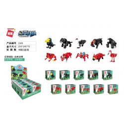Enlighten 2103 Qman 2103 non  10 QUY TẮC CỦA RỪNG bộ đồ chơi xếp lắp ráp ghép mô hình Creator Sáng Tạo 36 khối Enlighten 2103 Qman 2103 non  10 QUY TẮC CỦA RỪNG bộ đồ chơi xếp lắp ráp ghép mô hình Creator Sáng Tạo 36 khối