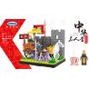XINGBAO XB-01403B 01403B XB01403B non  SHI HUANG TRONG CHUYẾN LƯU DIỄN bộ đồ chơi xếp lắp ráp ghép mô hình Modular Buildings Mô Hình Nhà Cửa