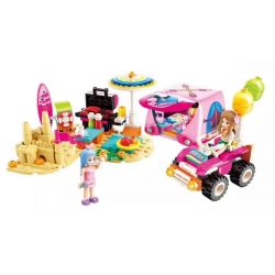 Enlighten 2018 Qman 2018 non  CẮM TRẠI TRÊN BÃI BIỂN bộ đồ chơi xếp lắp ráp ghép mô hình  CHERRY Các Bạn Gái 202 khối Enlighten 2018 Qman 2018 non  CẮM TRẠI TRÊN BÃI BIỂN bộ đồ chơi xếp lắp ráp ghép mô hình  CHERRY Các Bạn Gái 202 khối