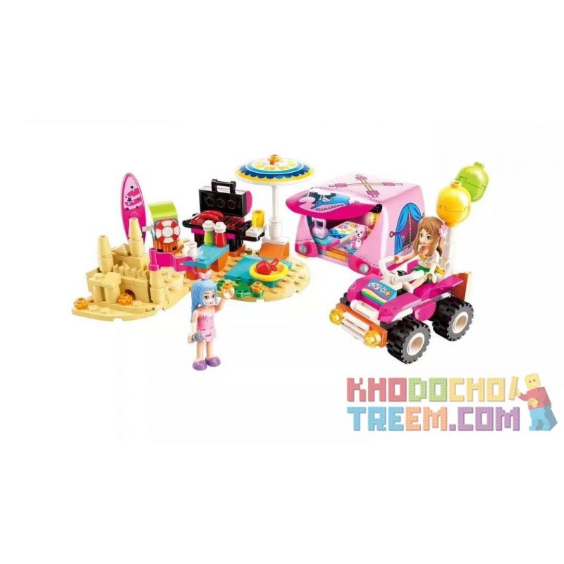 Enlighten 2018 Qman 2018 non  CẮM TRẠI TRÊN BÃI BIỂN bộ đồ chơi xếp lắp ráp ghép mô hình  CHERRY Các Bạn Gái 202 khối Enlighten 2018 Qman 2018 non  CẮM TRẠI TRÊN BÃI BIỂN bộ đồ chơi xếp lắp ráp ghép mô hình  CHERRY Các Bạn Gái 202 khối