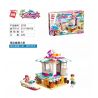 Enlighten 2019 Qman 2019 non  TÚP LỀU CỨU HỘ VEN BIỂN bộ đồ chơi xếp lắp ráp ghép mô hình  CHERRY Các Bạn Gái 229 khối