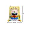 WANGE 2100 non  THIỆP SINH NHẬT bộ đồ chơi xếp lắp ráp ghép mô hình Seasonal HAPPY BIRTHDAY! Mùa Lễ Hội 138 khối