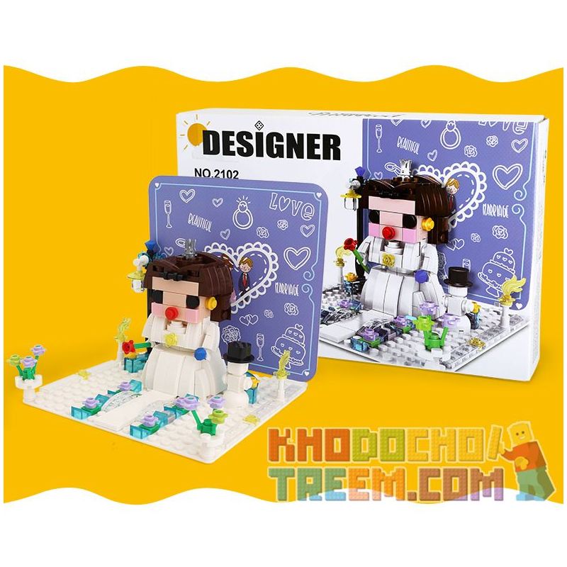 WANGE 2102 non  THIỆP CHÚC MỪNG BA CHIỀU CHO CÔ DÂU bộ đồ chơi xếp lắp ráp ghép mô hình Creator HAPPY WEDDING Sáng Tạo 223 khối WANGE 2102 non  THIỆP CHÚC MỪNG BA CHIỀU CHO CÔ DÂU bộ đồ chơi xếp lắp ráp ghép mô hình Creator HAPPY WEDDING Sáng Tạo 223 khối