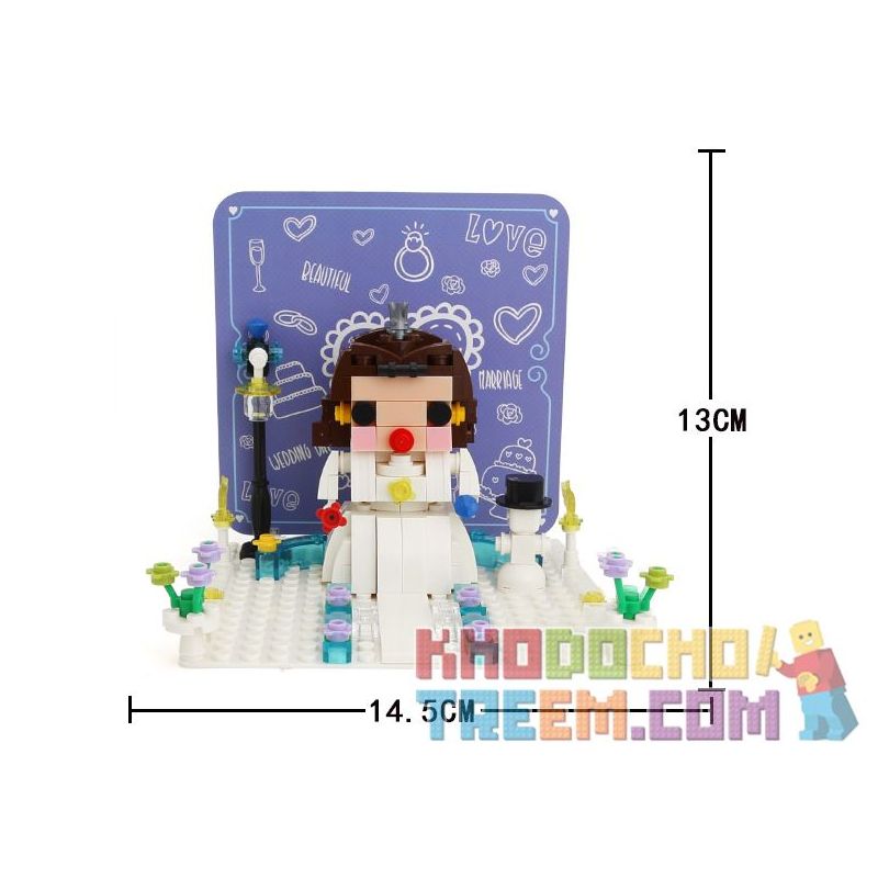 WANGE 2102 non  THIỆP CHÚC MỪNG BA CHIỀU CHO CÔ DÂU bộ đồ chơi xếp lắp ráp ghép mô hình Creator HAPPY WEDDING Sáng Tạo 223 khối WANGE 2102 non  THIỆP CHÚC MỪNG BA CHIỀU CHO CÔ DÂU bộ đồ chơi xếp lắp ráp ghép mô hình Creator HAPPY WEDDING Sáng Tạo 223 khối
