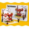 WANGE 2103 non  THẺ POP-UP FORTUNA bộ đồ chơi xếp lắp ráp ghép mô hình Creator KUNG HAI FAT CHOY Sáng Tạo 171 khối