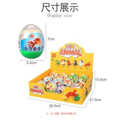 WANGE 6601 6602 6603 6604 6605 6606 non  ANIMAL GACHA 6 TRONG 1 bộ đồ chơi xếp lắp ráp ghép mô hình Creator CAPSULE MINI ANIMAL BUILDING BLOCK Sáng Tạo 218 khối WANGE 6601 6602 6603 6604 6605 6606 non  ANIMAL GACHA 6 TRONG 1 bộ đồ chơi xếp lắp ráp ghép mô hình Creator CAPSULE MINI ANIMAL BUILDING BLOCK Sáng Tạo 218 khối