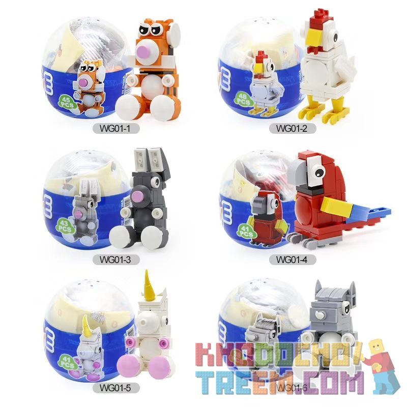 WANGE WG01 non  GACHA ĐỘNG VẬT 12 TRONG bộ đồ chơi xếp lắp ráp ghép mô hình Animals CAPSULE MINI ANIMAL BUILDING BLOCK 12IN1 WANGE WG01 non  GACHA ĐỘNG VẬT 12 TRONG bộ đồ chơi xếp lắp ráp ghép mô hình Animals CAPSULE MINI ANIMAL BUILDING BLOCK 12IN1