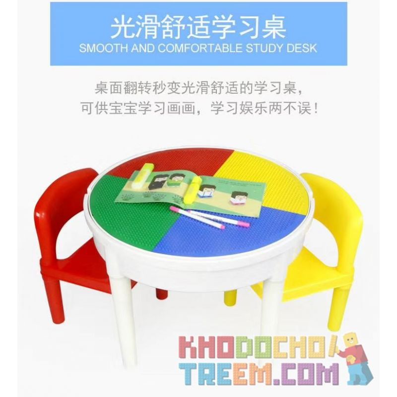 WANGE 68012 non  BÀN HỌC +300 bộ đồ chơi xếp lắp ráp ghép mô hình Basic BUILDING BLOCKS TABLE&300PCS BASIC Khối Cơ Bản 300 khối WANGE 68012 non  BÀN HỌC +300 bộ đồ chơi xếp lắp ráp ghép mô hình Basic BUILDING BLOCKS TABLE&300PCS BASIC Khối Cơ Bản 300 khối