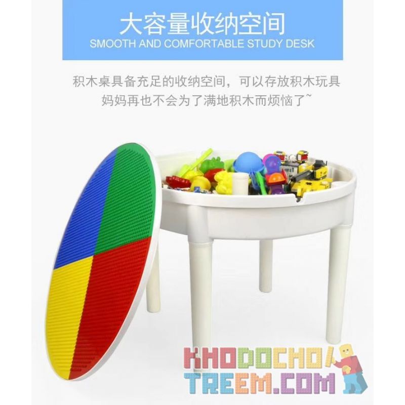 WANGE 68012 non  BÀN HỌC +300 bộ đồ chơi xếp lắp ráp ghép mô hình Basic BUILDING BLOCKS TABLE&300PCS BASIC Khối Cơ Bản 300 khối WANGE 68012 non  BÀN HỌC +300 bộ đồ chơi xếp lắp ráp ghép mô hình Basic BUILDING BLOCKS TABLE&300PCS BASIC Khối Cơ Bản 300 khối