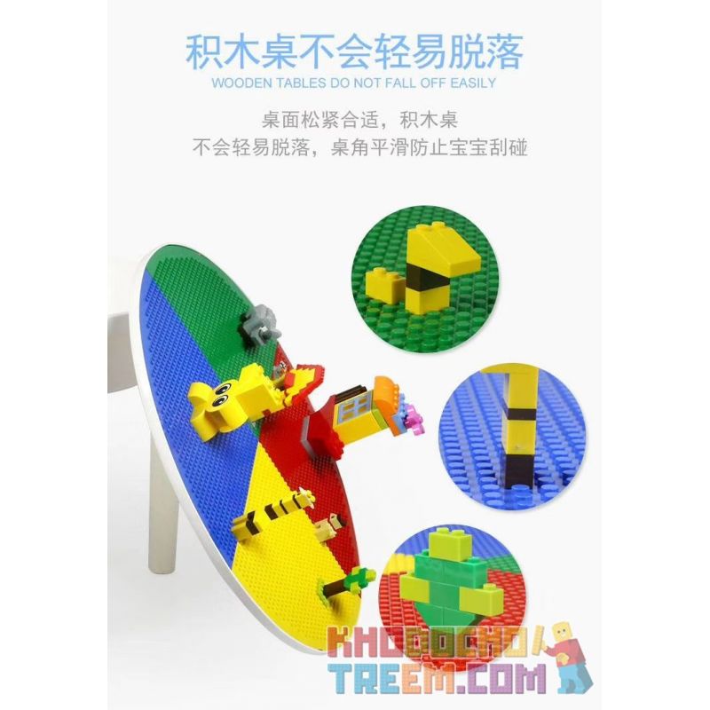 WANGE 68012 non  BÀN HỌC +300 bộ đồ chơi xếp lắp ráp ghép mô hình Basic BUILDING BLOCKS TABLE&300PCS BASIC Khối Cơ Bản 300 khối WANGE 68012 non  BÀN HỌC +300 bộ đồ chơi xếp lắp ráp ghép mô hình Basic BUILDING BLOCKS TABLE&300PCS BASIC Khối Cơ Bản 300 khối