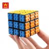WANGE 094 non  KHỐI LẬP PHƯƠNG bộ đồ chơi xếp lắp ráp ghép mô hình Gear WANGE CUBE Đồ Lắp Ghép