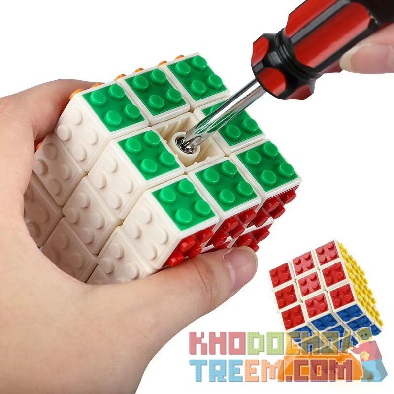 WANGE 094 non  KHỐI LẬP PHƯƠNG bộ đồ chơi xếp lắp ráp ghép mô hình Gear WANGE CUBE Đồ Lắp Ghép