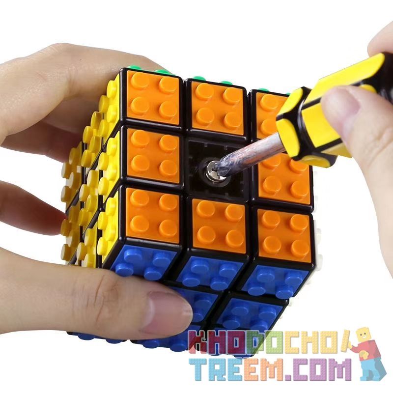 WANGE 094 non  KHỐI LẬP PHƯƠNG bộ đồ chơi xếp lắp ráp ghép mô hình Gear WANGE CUBE Đồ Lắp Ghép