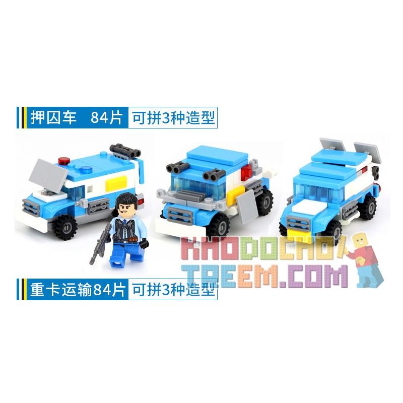 CAYI 1530F 1530G 1530H 1530I 1530A 1530B 1530C 1530D 1530E non  9 TỔ HỢP CHỈ HUY DI ĐỘNG MÁY BAY TẤN CÔNG CARL VÀ SÚNG ĐIỆN TỪ bộ đồ chơi xếp lắp ráp ghép mô hình Police THUNDER POLICE Cảnh Sát 735 khối