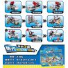 CAYI 2305 non  LOẠT TÀU SÂN BAY 9 MÔ HÌNH CỦA CHUYUN MÁY VẬN TẢI FEIYAN VÀ KHU TRỤC TITAN bộ đồ chơi xếp lắp ráp ghép mô hình Combined Deformation COMBINED DEFORMATION AIRCRAFT CARRIER Robot Kết Hợp 708 khối