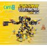 CAYI 2306 non  MECH SERIES LEIBIER RED ORANGE STORM JIANYU THOR 9 bộ đồ chơi xếp lắp ráp ghép mô hình Combined Deformation COMBINED DEFORMATION MECH Robot Kết Hợp 756 khối