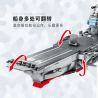 CAYI 2211 non  8 TỔ HỢP TÀU SÂN BAY CHẠY BẰNG NĂNG LƯỢNG HẠT NHÂN bộ đồ chơi xếp lắp ráp ghép mô hình Iron Blood Military Spirit 953 khối