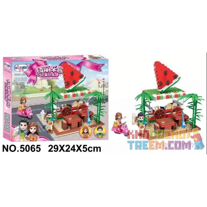 Winner 5065 Xếp hình kiểu Lego FRIENDS Lissee Partner Of Beauty Paradise Fruit Stall Quầy Bán Hoa Quả 183 khối Winner 5065 Xếp hình kiểu Lego FRIENDS Lissee Partner Of Beauty Paradise Fruit Stall Quầy Bán Hoa Quả 183 khối