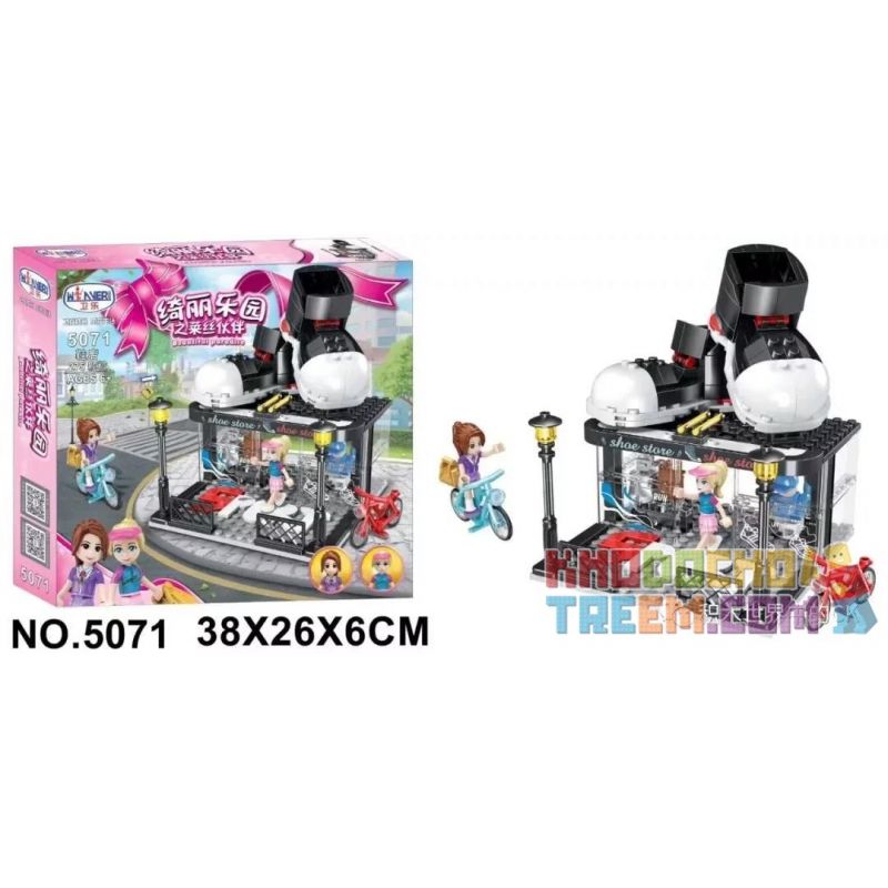 Winner 5071 Xếp hình kiểu Lego FRIENDS Lissee Partner Of Beauty Paradise Shoe Store Cửa Hàng Giày 275 khối Winner 5071 Xếp hình kiểu Lego FRIENDS Lissee Partner Of Beauty Paradise Shoe Store Cửa Hàng Giày 275 khối